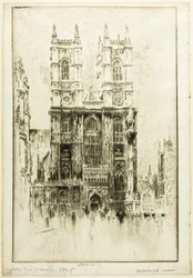 Facciata ovest, Abbazia di Westminster