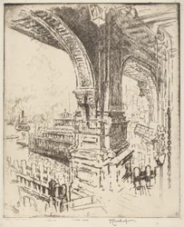 Dentro il Traghetto, Cortlandt Street, New York