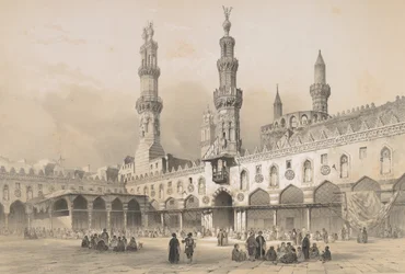 Corte della Moschea el Ahzar, al Cairo