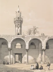 Moschea di Amrou, al Cairo, 1843