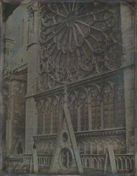 Rosone, Cattedrale di Notre-Dame, Parigi, 1841