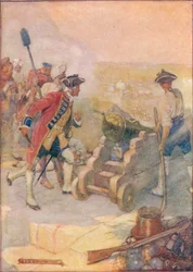 Clive sparò uno dei cannoni da solo, c1908, c1920