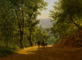 Paesaggio italiano (Strada presso Cava de