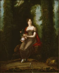 Ritratto femminile, interpretato anche come ritratto di Madame de Staël