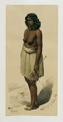 Ragazza indigena di Woolongong (Wollongong), Australia