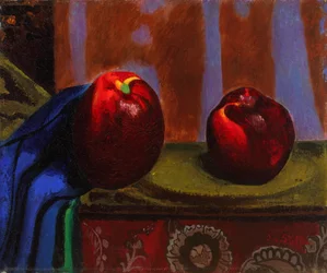 Natura morta con mela e melograno 1927