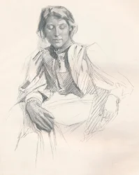 Studio a matita, c1897