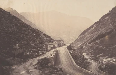 Bains de la Raillère a Cauterets, 1853
