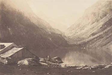 Lago di Gaube, Cauterets, 1853