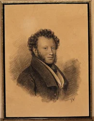Ritratto dello scrittore Aleksandr Puškin