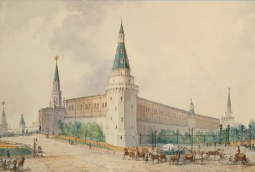 La Piazza della Resurrezione e il Giardino di Alessandro a Mosca