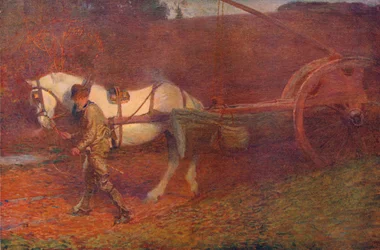 Il carro del legname, c1906