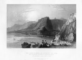 Il fiume Nahr-El-Kelb, Libano, 1841