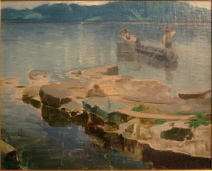 Lingua di roccia nell