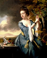 Elisabetta, signora John Bostock di Joseph Wright di Derby, ARA