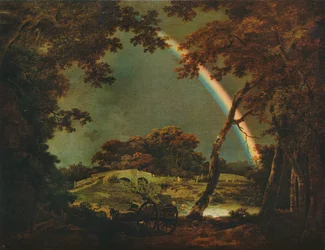 Paesaggio con effetto arcobaleno, 1794, 1930