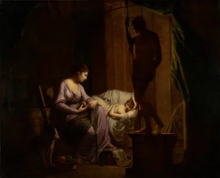 Penelope che disfa la sua tela, 1783-4
