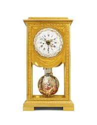 Regolatore da mensola di Luigi XVI a tempo medio e solare con remontoire