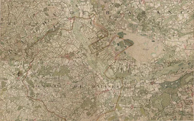 Mappa di Heyst op den Bergh ou Heyst ten Bergh - Heist-op-den-Berg