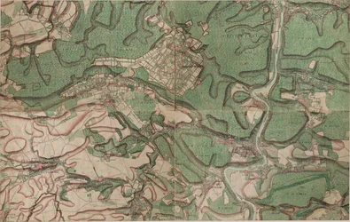 Mappa di St. Gerard - Saint-Gérard