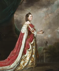 Ritratto di Elisabetta, duchessa di Northumberland (olio su tela)