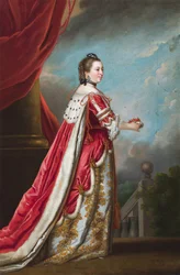 Ritratto di Elizabeth Percy, duchessa di Northumberland (olio su tela)