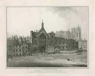 Edifici sul lato sud di New Palace Yard