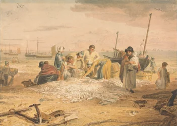 Sbarco di un carico di sgombri, Hastings
