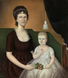 Elizabeth Grant Bankson Beatty, Mrs. James Beatty e sua figlia Susan