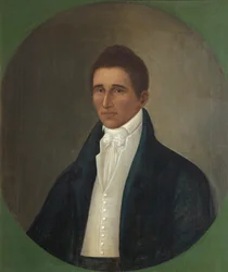 Ritratto di gentiluomo - Daniel Coker, 1805-c.1815 circa (olio su tela)