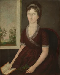Sarah Ogden Gustin, 1805 circa (olio su tela)