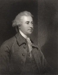 Edmund Burke, inciso da H. Robinson, da 