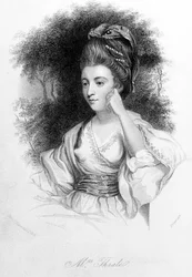 Hester Thrale, inciso da Samuel Freeman, 1842