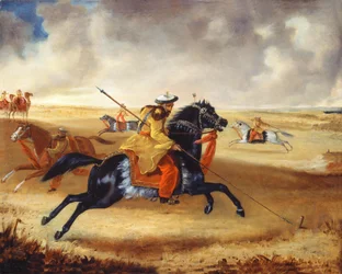 Cavalleria Skinners in esercizio