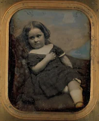 Augusta Hawes a quattro anni
