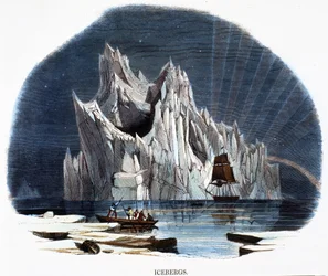 Iceberg, da Fenomeni della Natura, 1849