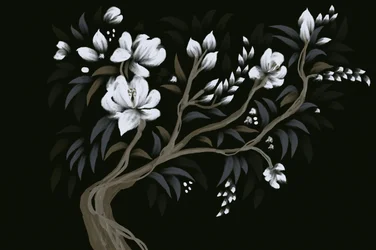 Albero dai fiori notturni