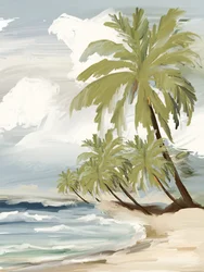 Palme da spiaggia tropicali