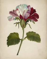 Una fioritura rigogliosa di geranio