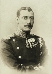 Ritratto di Carlo Cristiano 10 , re di Danimarca, 1925 circa (foto)