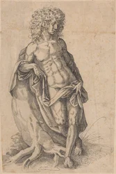 Apollo, 1580 circa (penna e inchiostro)