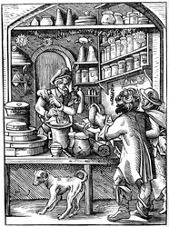 Farmacista, XVI secolo 1849