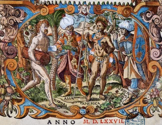 Quattro continenti, (dettaglio)