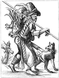 Fornitore di pollame, XVI secolo