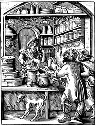 La bottega del farmacista, 1568
