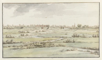 Veduta della Fortezza di San Michele, vicino a 