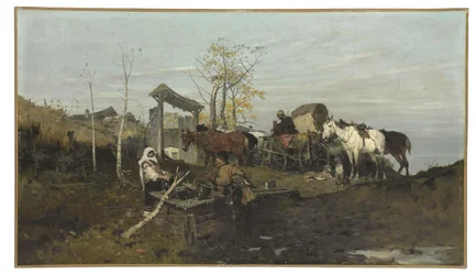 Conversazione al pozzo, 1877