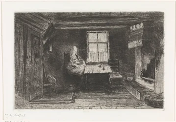 Interno con madre e bambino