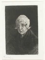 Vecchia donna di Katwijk