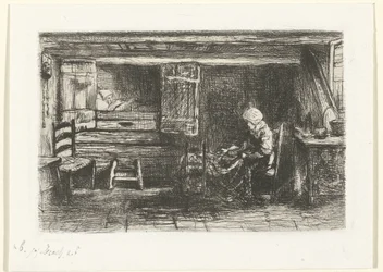 Due figure in un interno